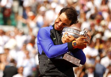 El reloj de un millón de euros que Nadal lleva en su muñeca .